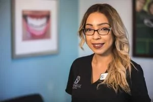 Ruby the scheduling coordinator at Beveridge Dental in South San Jose