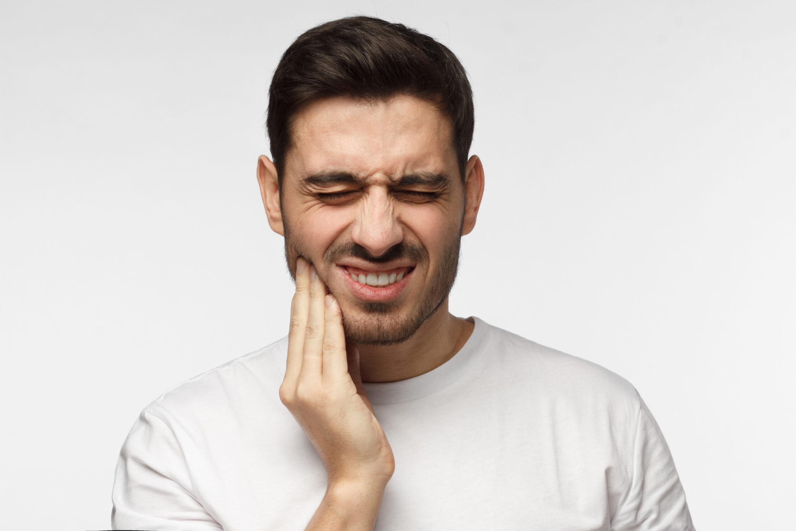 San Jose man with jaw pain and TMJ headache