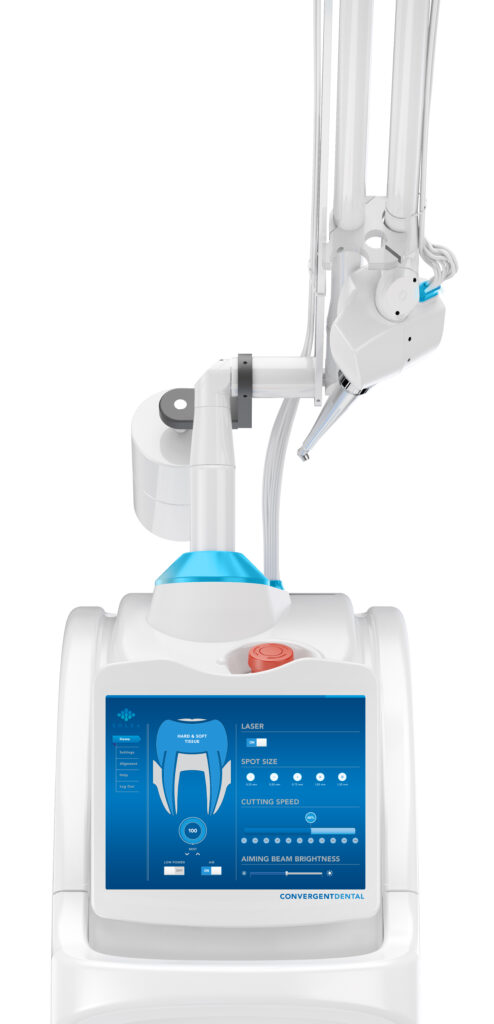 front of solea laser dentistry device used in San Jose dentist office