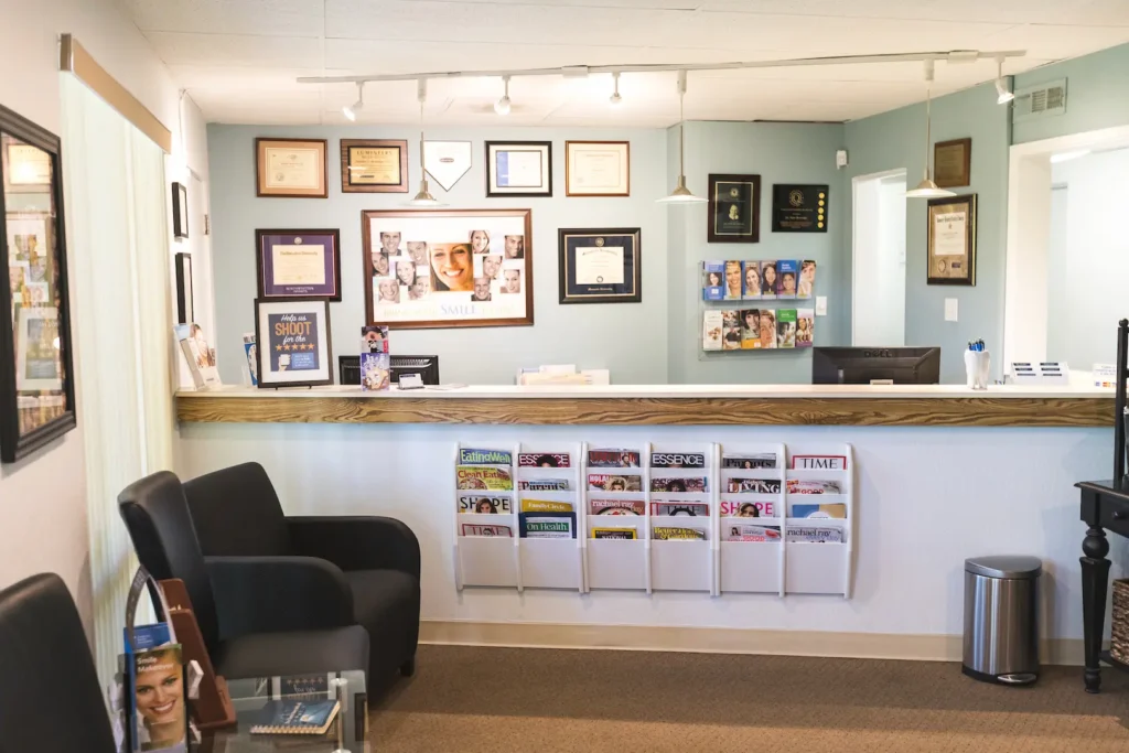 front office of beveridge dental san jose ca